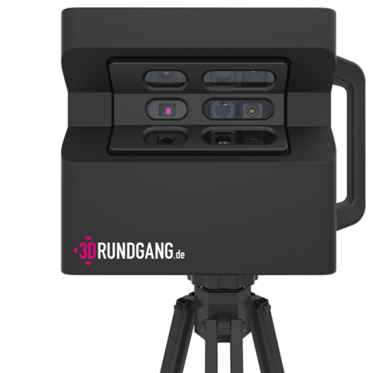 Bild einer 3D-Rundgang Kamera