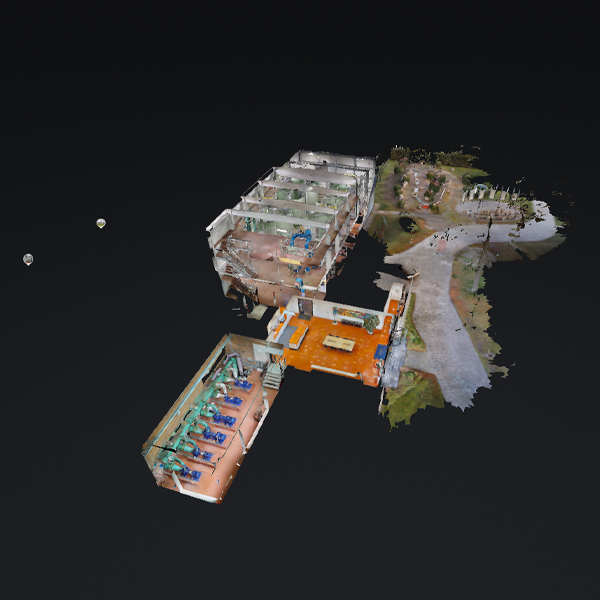 3D-Rundgang vom Wasserwerk in Delmenhorst